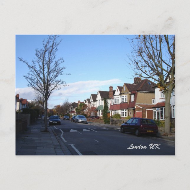 London UK Postcard (Front)