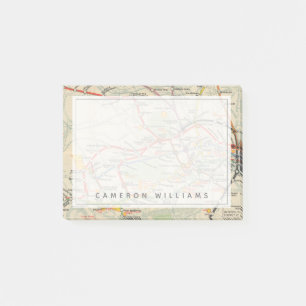 London Underground Railways Map Post-it Notes