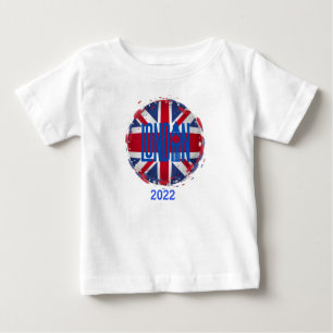 London Union Jack 2022 to personalise   Baby T-Shirt