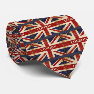 London - Union Jack - I Love London Tie