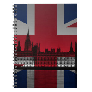 London Union Jack Notebook