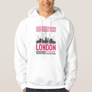 London United Kingdom The Big Smoke Urban Design Hoodie