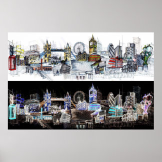 London view poster