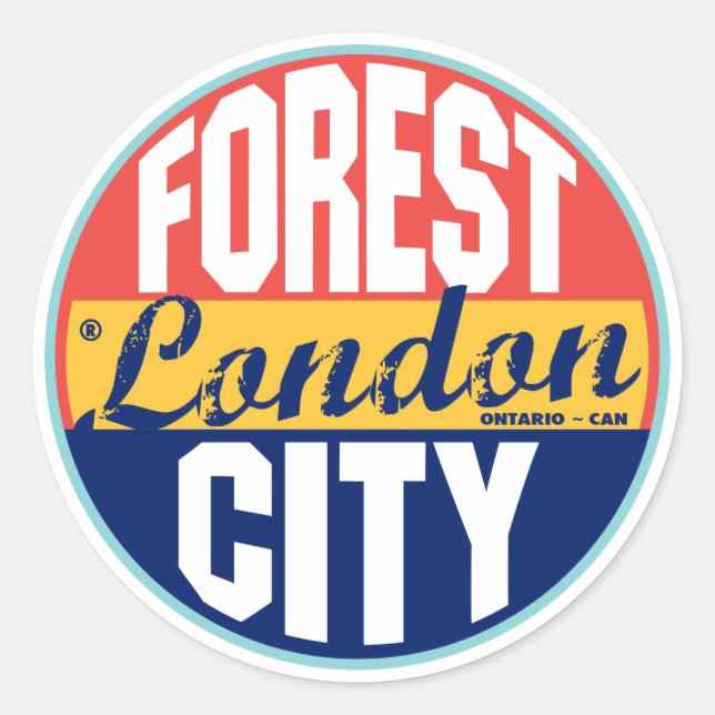 London Vintage Label (Front)