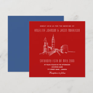 London Wedding Invitation
