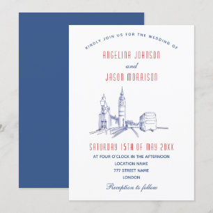 London Wedding Invitation
