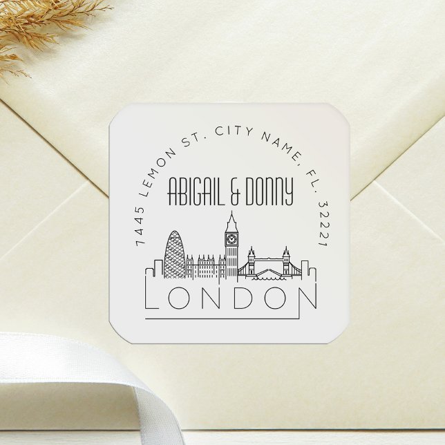 London Wedding | Landmarks Square Sticker (Creator Uploaded)
