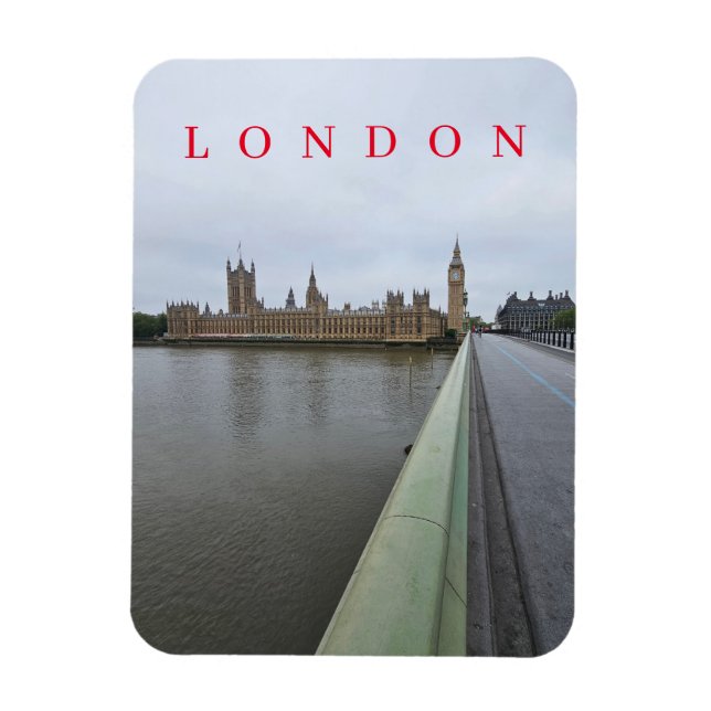 London Westminster Bridge fridge magnet (Vertical)