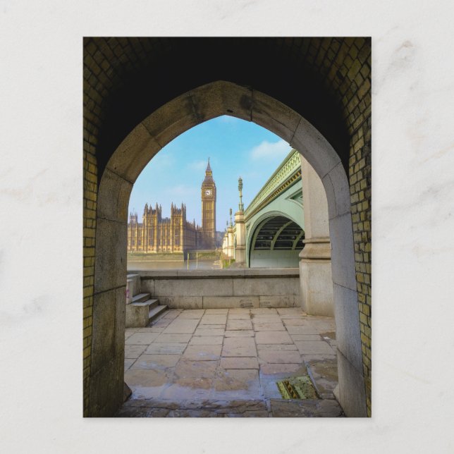 London Westminster Bridge Postcard (Front)