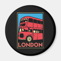 london westminster england art deco retro poster