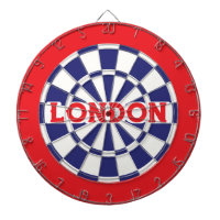 LONDON White, Navy Blue And Red (editable text)