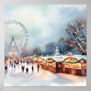 London-Winter Wonderland at Hyde Park (C), Poster