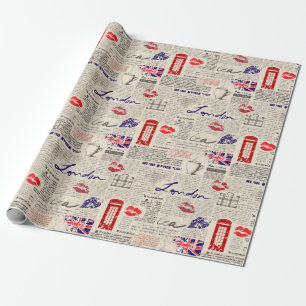 London Wrapping Paper