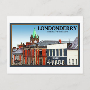 Londonderry / Derry - Magazine Street Postcard
