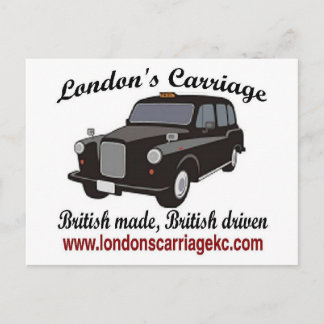 London's Carriage Postcard