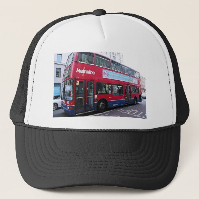 London's Double Decker Trucker Hat (Front)