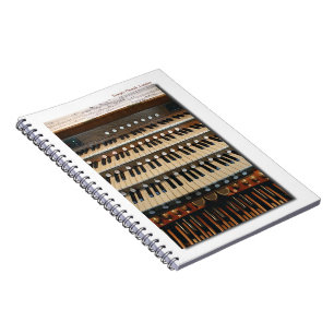 London's Temple church organ notebook