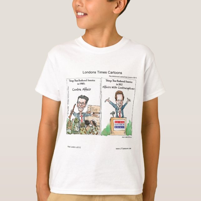 Londons Times Cartoon Tees (Front)