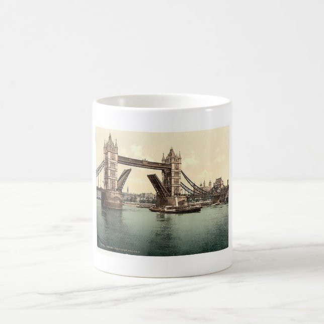 LondonTower Bridge 1890's Coffee Mug (Center)