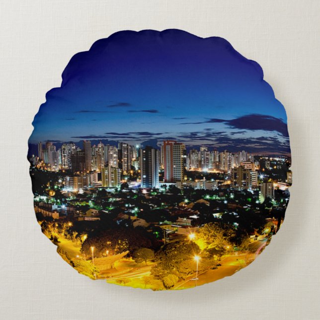 Londrina, Brazil Round Cushion (Front)