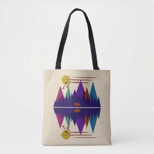 Lone Bison Tote Bag
