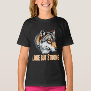 Lone But Strong Wolf T-Shirt