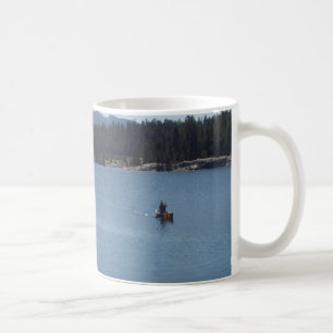 Lone Canoeist Coffee Mug