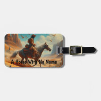 Lone Cowboy in Desert Canyon - Surreal Western Art
