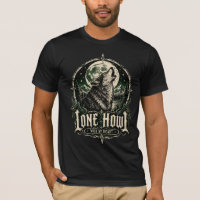 Lone Howl Gothic Wolf Full Moon Wild at Heart