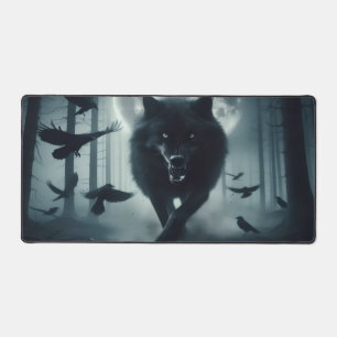 Lone Hunter Desk Mat
