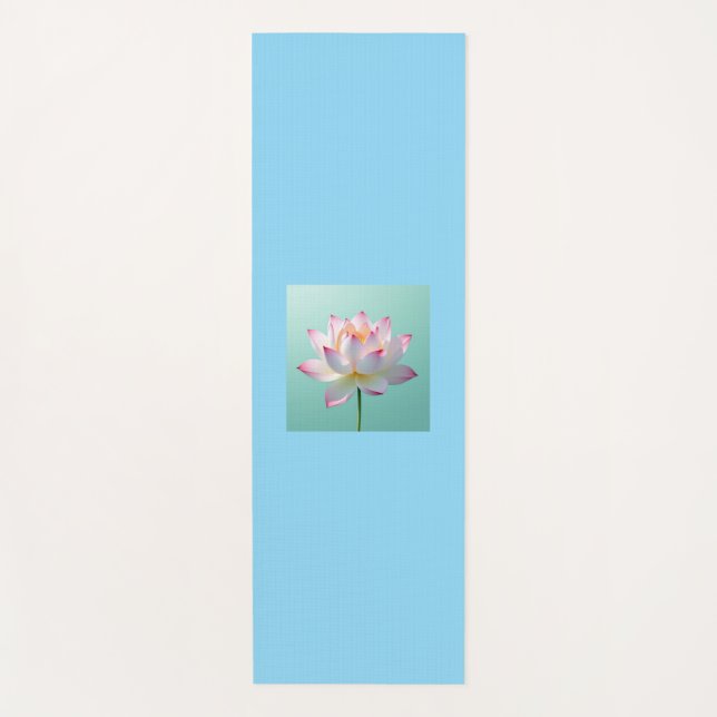 Lone Lotus Yoga Mat (Front)