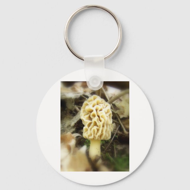 Lone Morel Key Ring (Front)