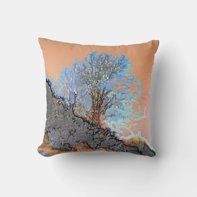 LONE MOUNTAIN TREE CUSHION (Front)