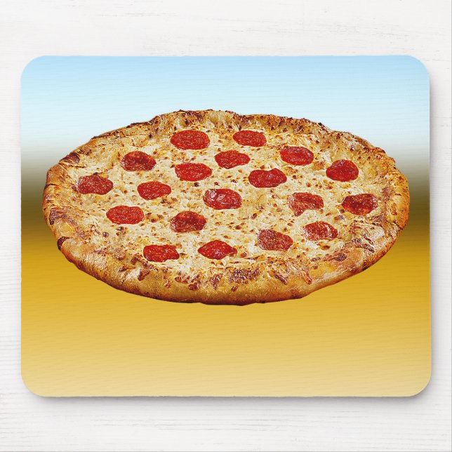 Lone Pizza - multi products Mouse Mat (Front)