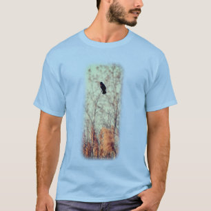 Lone Red Winged Blackbird Nature T-Shirt