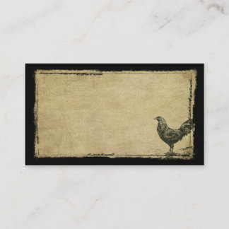 Lone Rooster- Prim Biz Cards