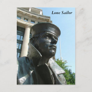 Lone Sailor Postcard