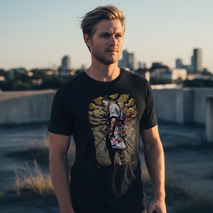 Lone Samurai T-Shirt – Honour in Shadows Tri-Blend Shirt