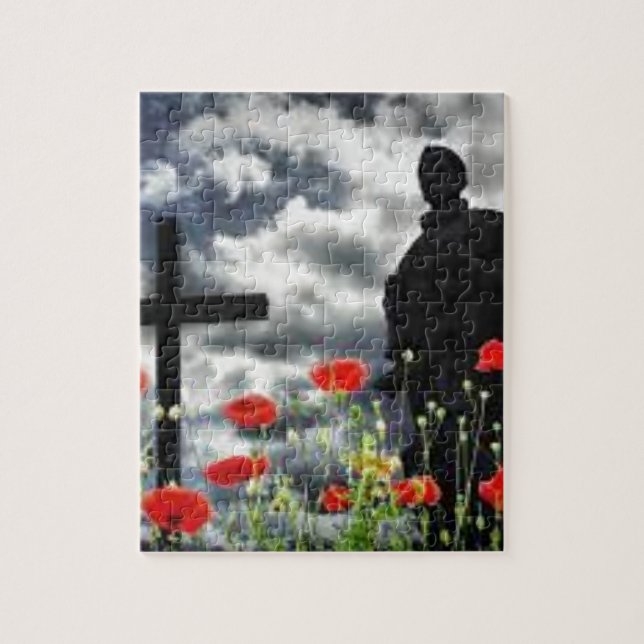 Lone Soldiers WW1 Jigsaw Puzzle (Vertical)