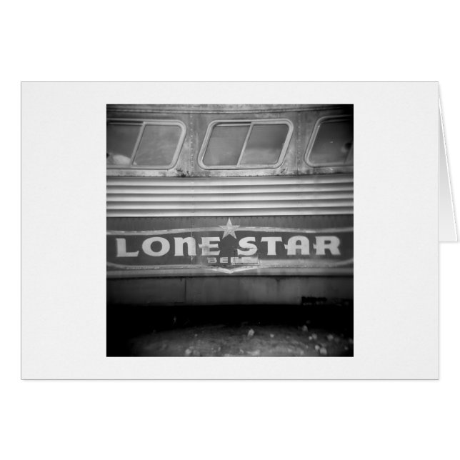 Lone Star Beer Cards (Front Horizontal)