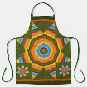 Lone Star quilt Apron