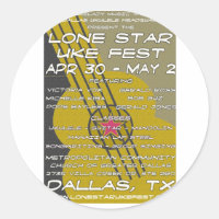 Lone Star Uke Fest Poster Art
