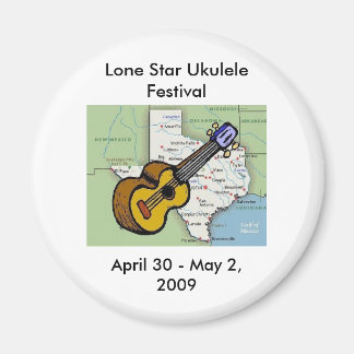 Lone Star Ukulele Festival Magnet