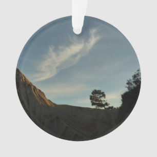Lone Torrey Pine California Sunset Landscape Ornament