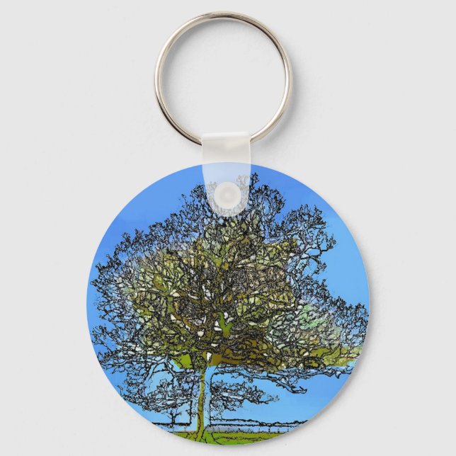 LONE TREE KEY RING (Front)
