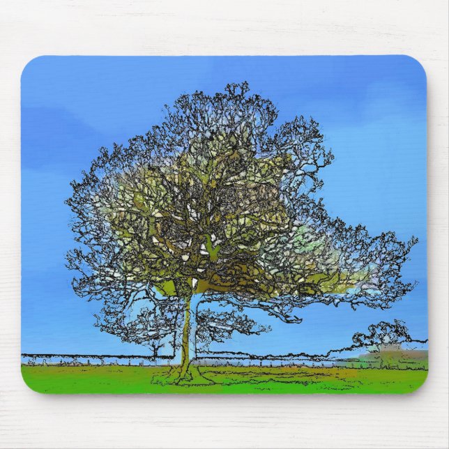 LONE TREE MOUSE MAT (Front)