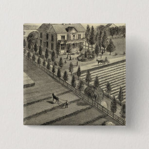 Lone Tree Ranch 15 Cm Square Badge