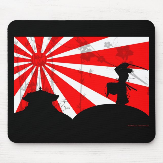 Lone Warrior Mouse Mat (Front)