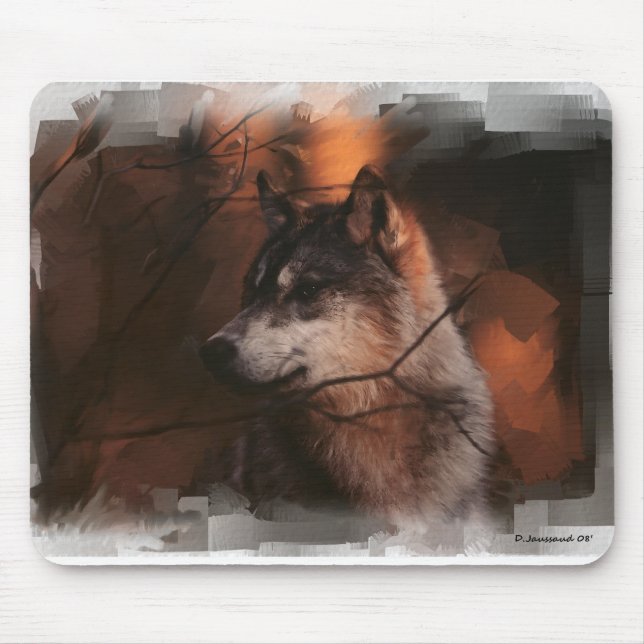Lone Wolf 2 Mouse Mat (Front)