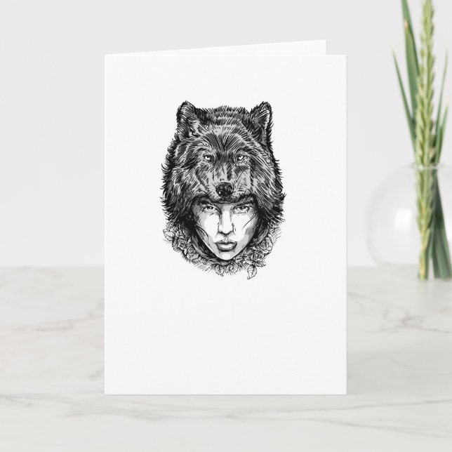 Lone Wolf Card (Front)